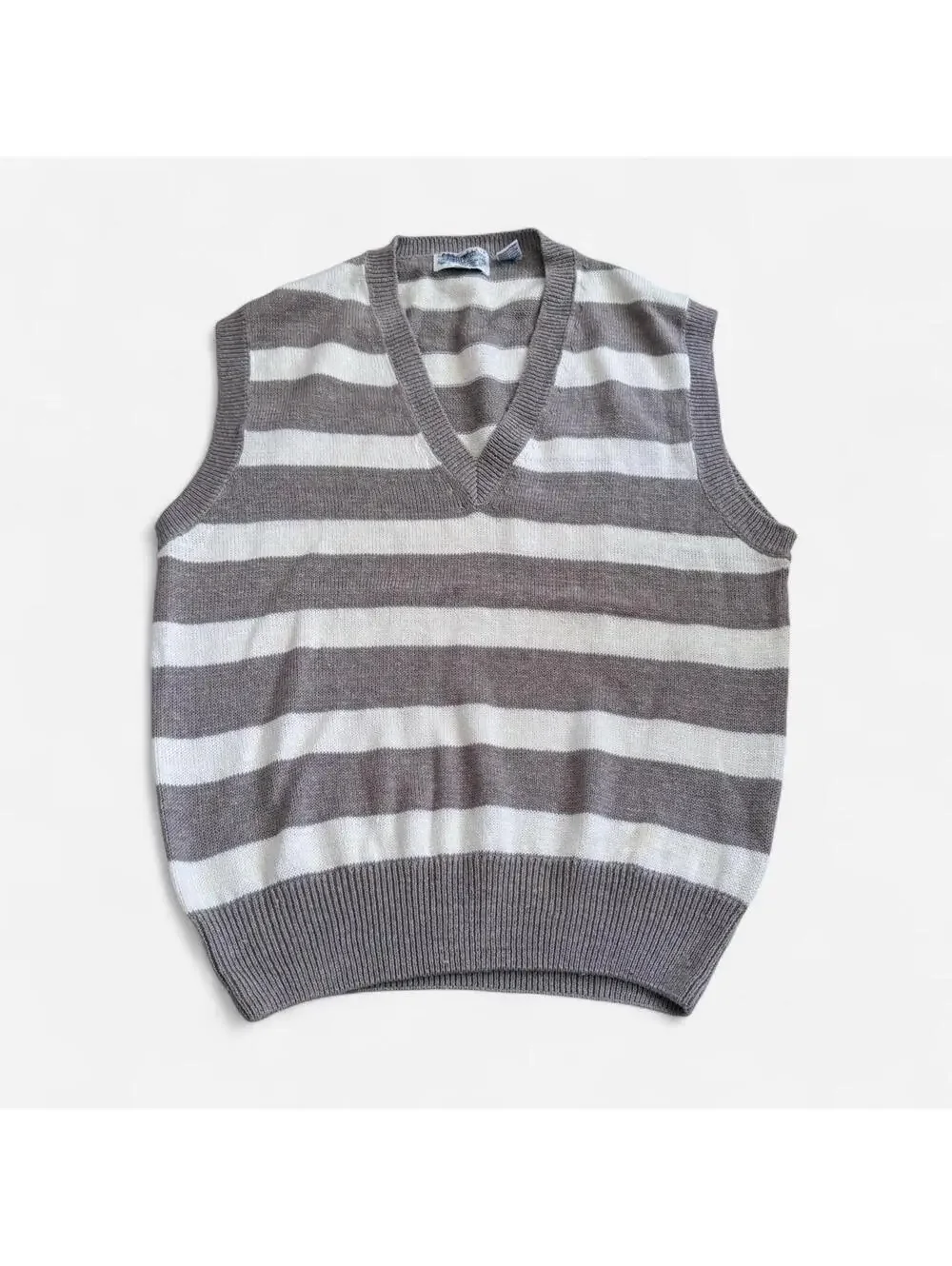 Vintage Grey Perry Ellis Sweater Vest